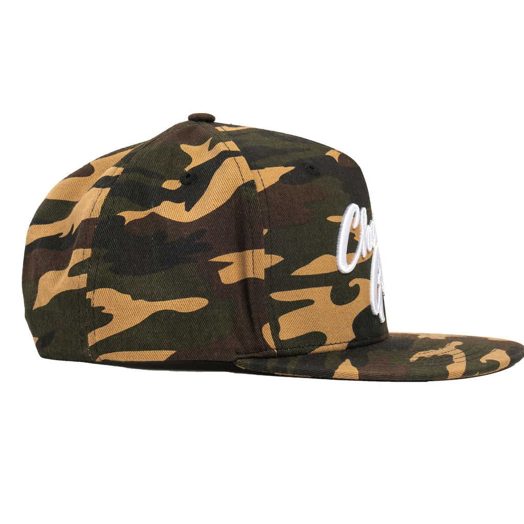 Snap-It-Back Camo Script Hat - image 3