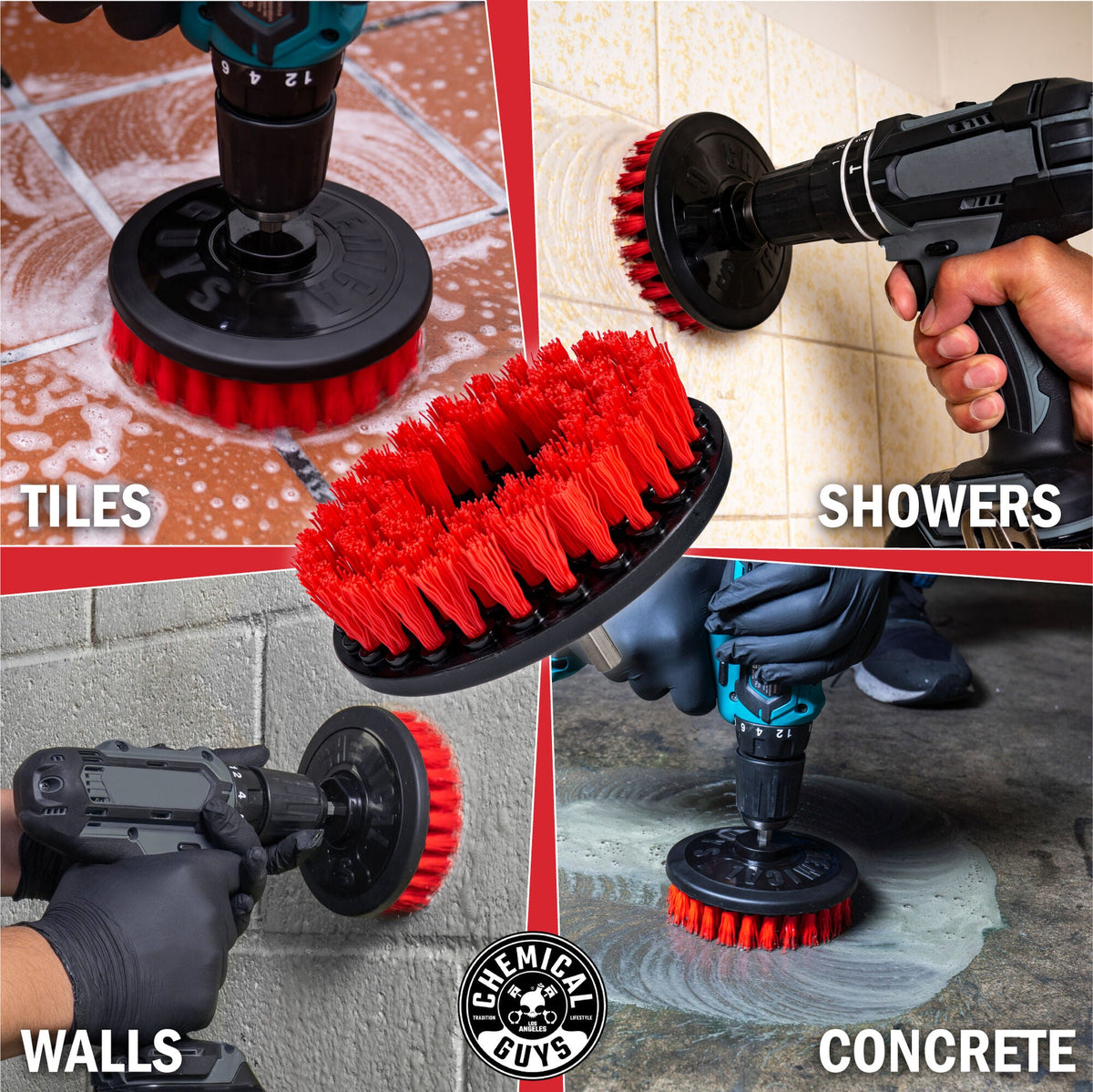 Chemical Guys Spinner Multi-Surface Drill Brush Heavy Duty - image 9