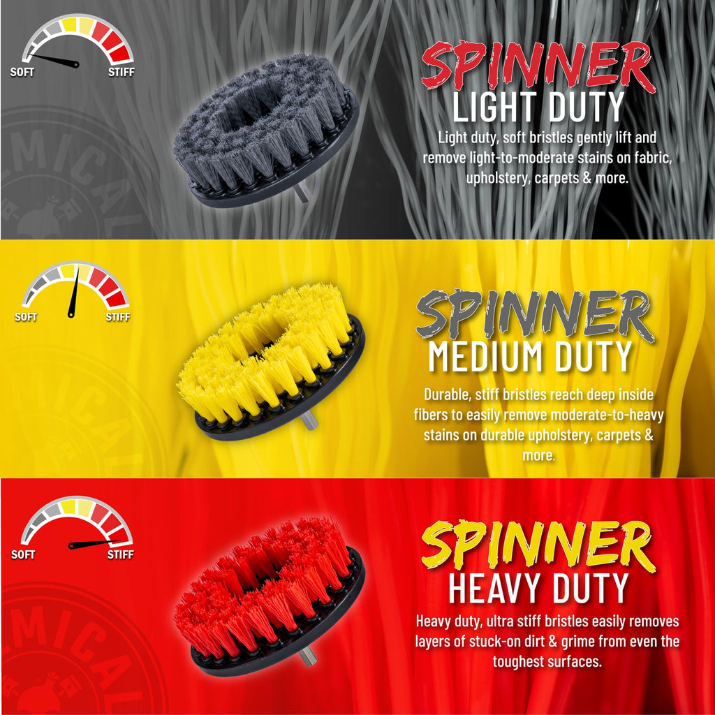 Chemical Guys Spinner Multi-Surface Drill Brush, Light Duty - image 4