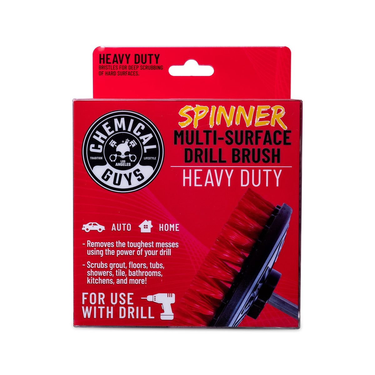 Chemical Guys Spinner Multi-Surface Drill Brush Heavy Duty - image 18