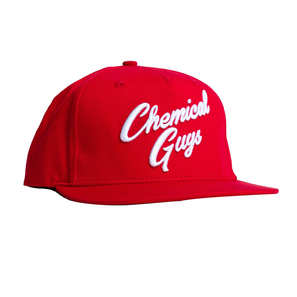 Snap-It-Back Red Script Hat - image 3