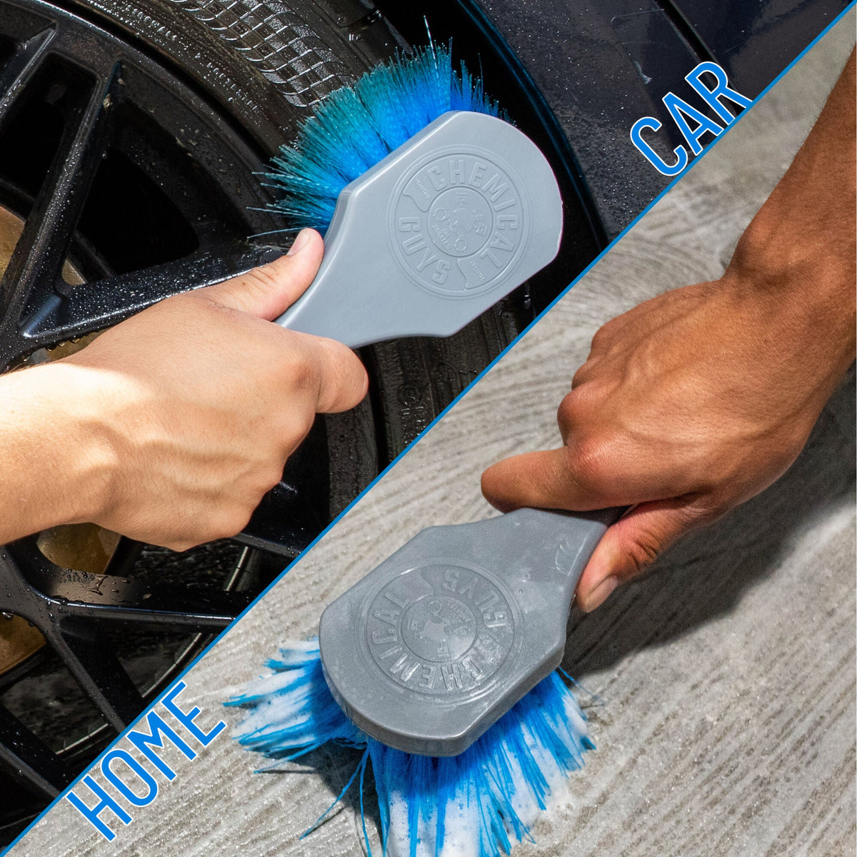 Big Blue Stiffy Heavy Duty Tire Brush - image 4