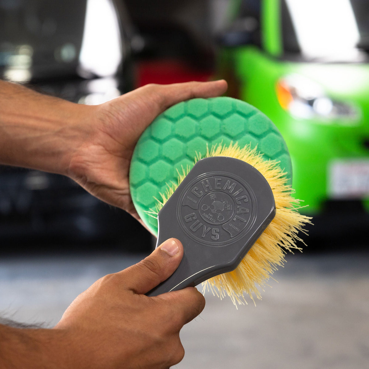 Nice & Stiff Heavy Duty Carpet & Interior Brush - image 9