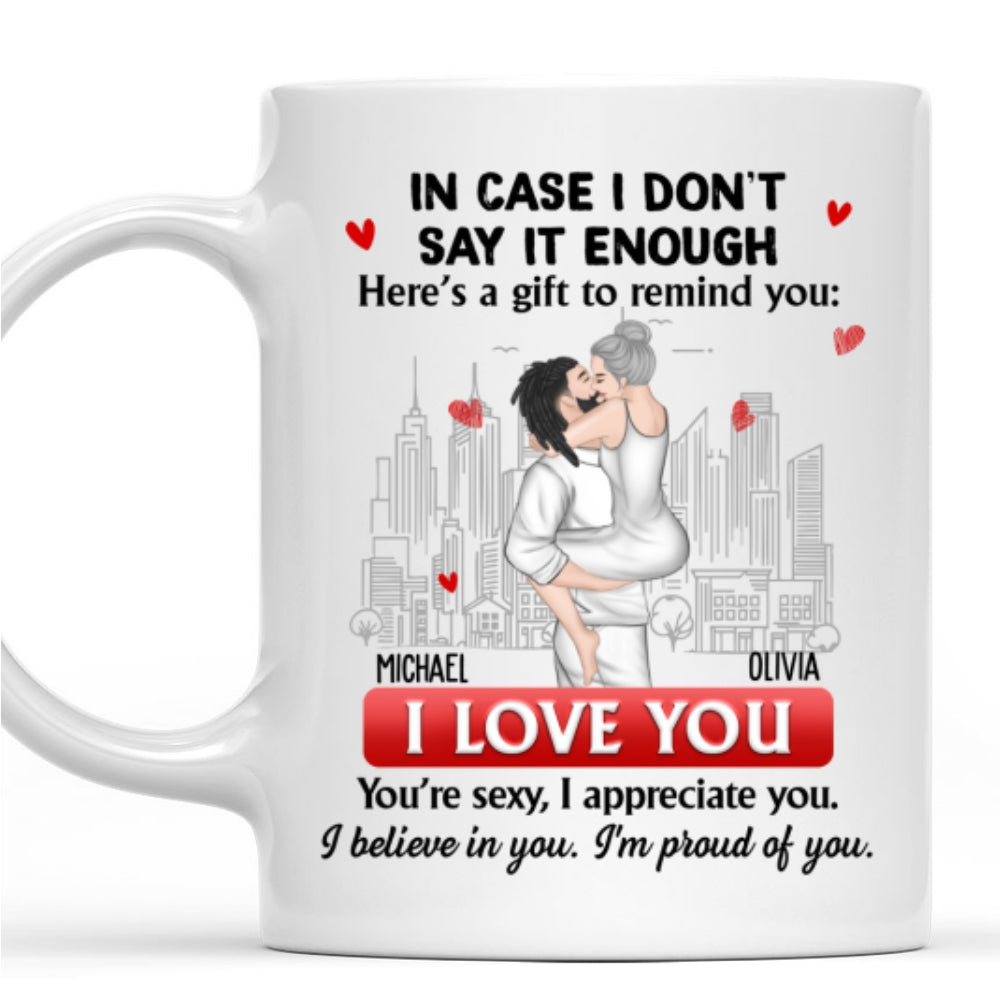 Custom Anniversary Keepsake Gifts For Couple • I Love You Always - Personalized Coffee Mug