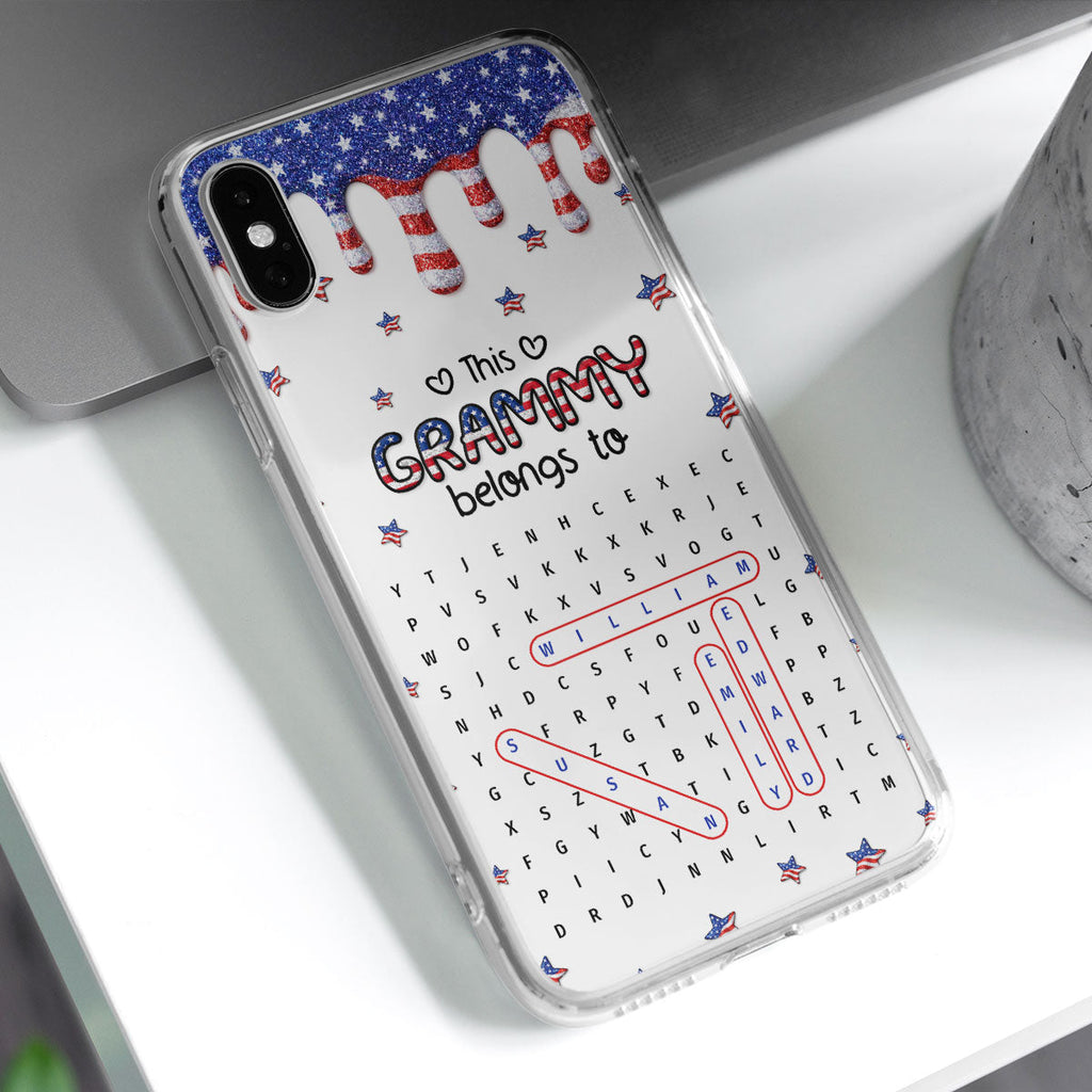 Grandma Means Everything To Us Puzzle - Personalized Phone Case