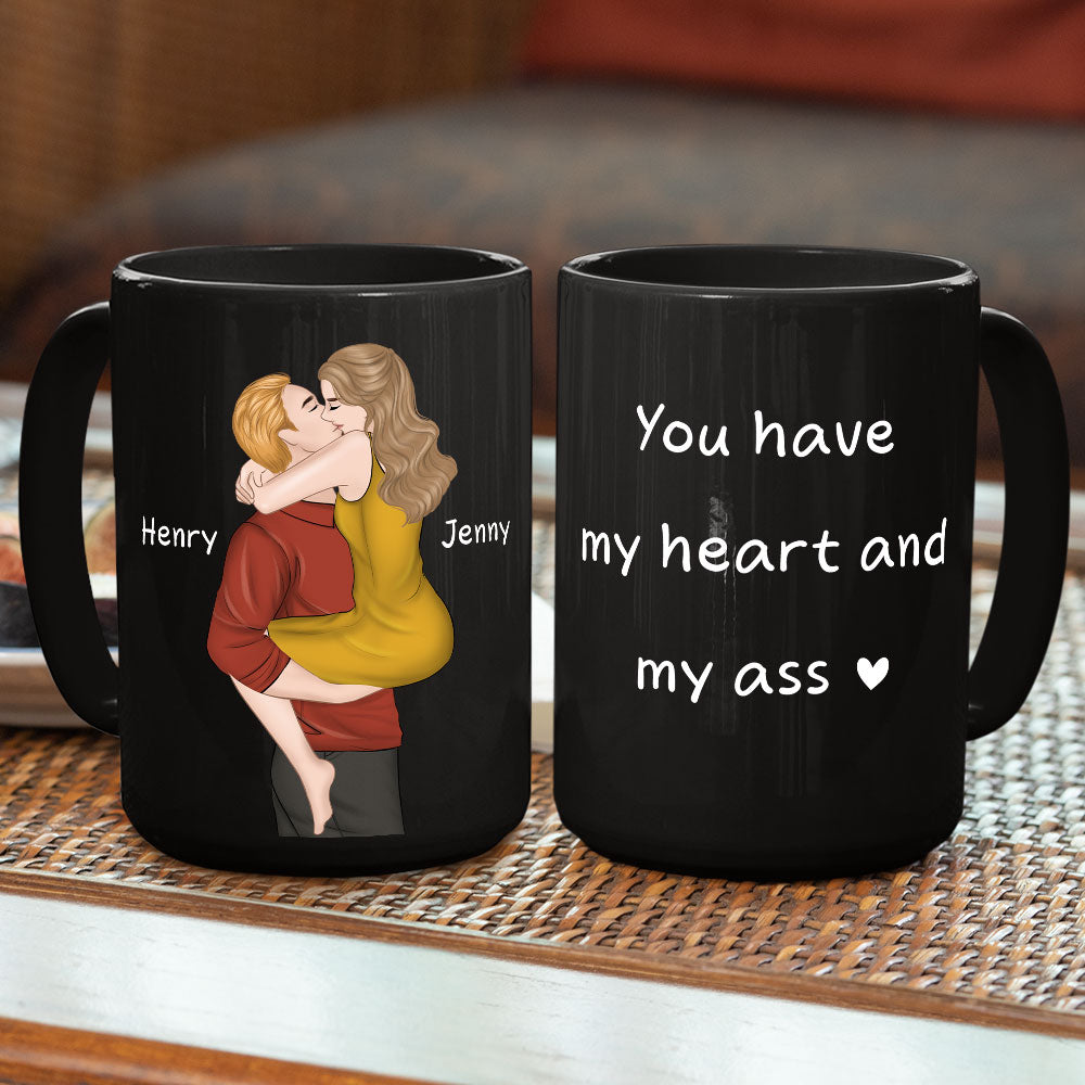 Custom Anniversary Keepsake Gifts For Couple • You Can Have Mine - Personalized Coffee Mug