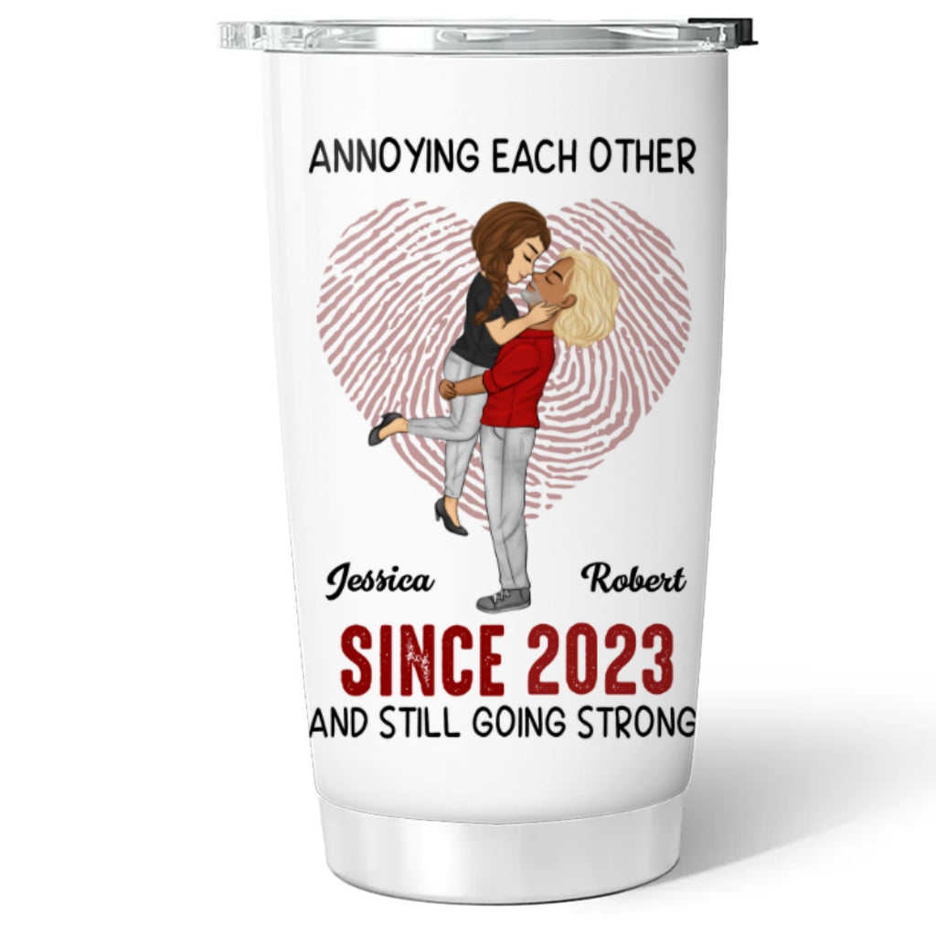 Annoying Each Other Version 2 - Personalized Tumbler