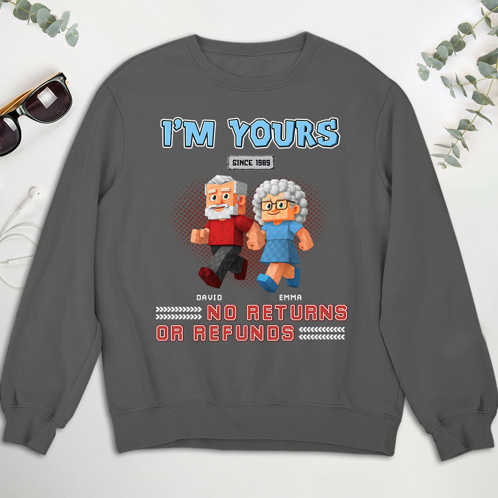 Custom Christmas Anniversary Keepsake Gifts For Husband • I Am Yours - Personalized Shirt