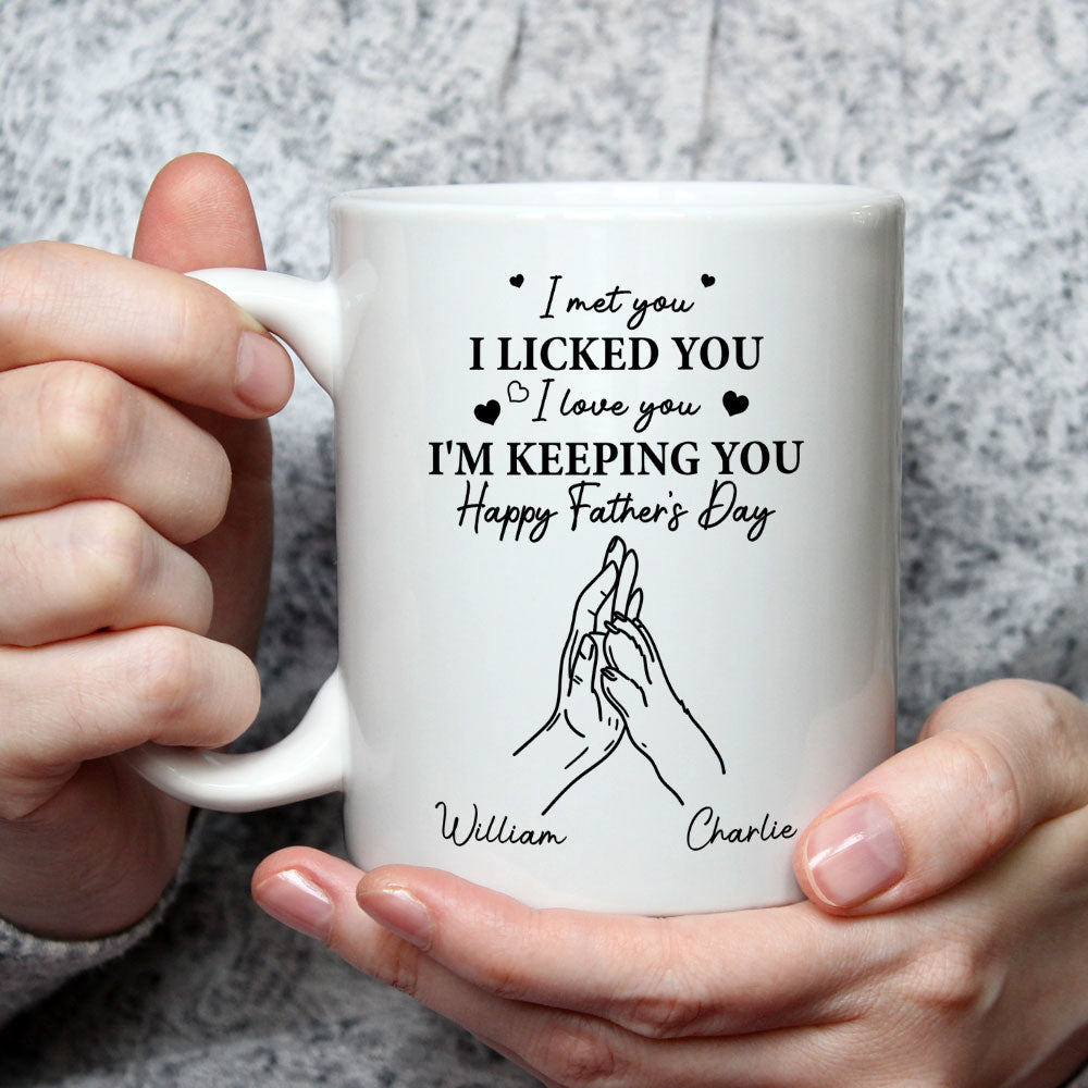 Custom Christmas & Birthday Keepsake Gift • I Licked You - Personalized Coffee Mug