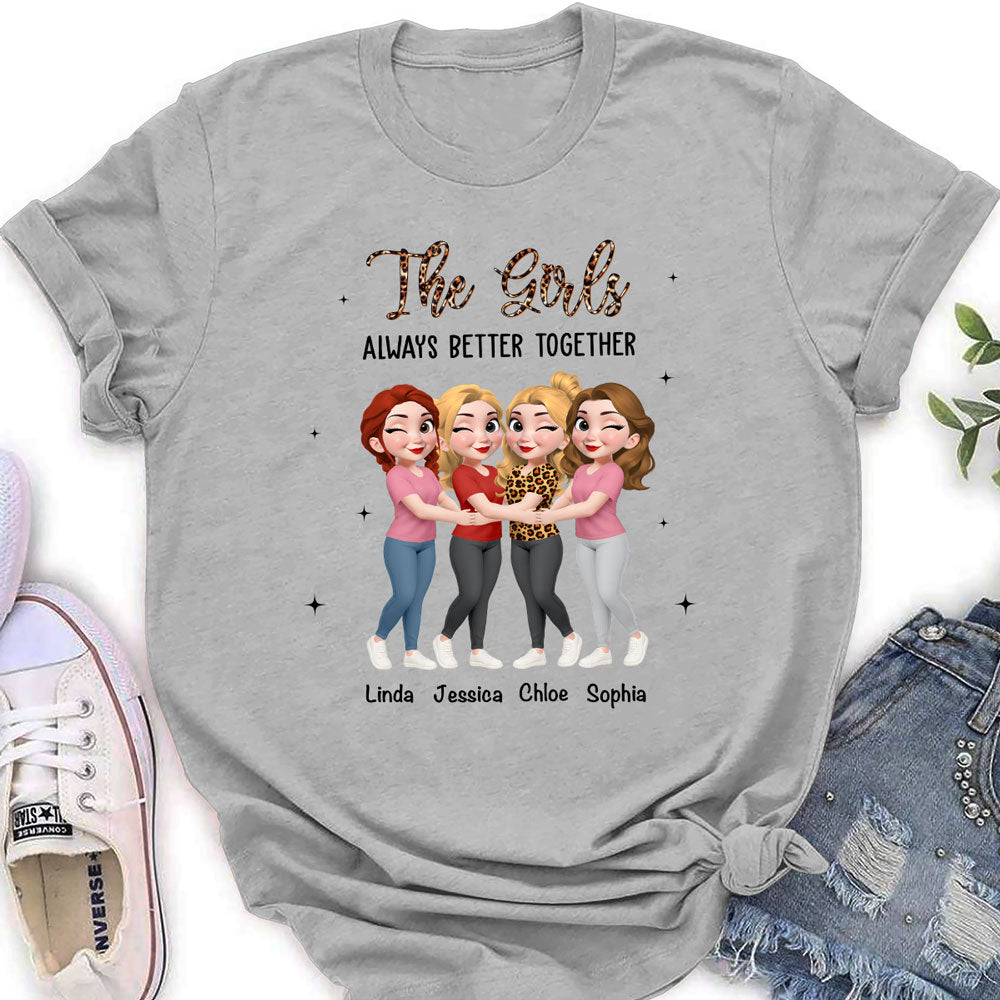 Custom Christmas & Birthday Gift For Sister • The Girls - Personalized Shirt