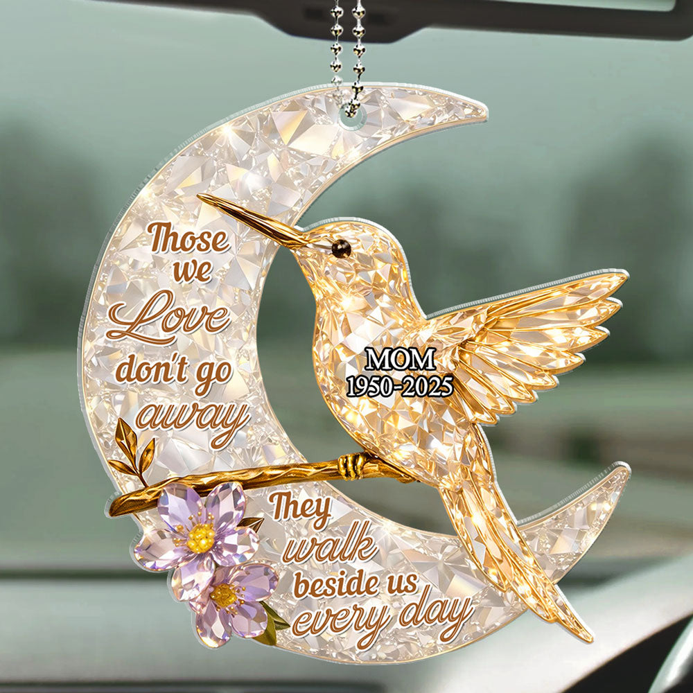They Never Go Away Golden Ver - Personalized 3D Effect Car Ornament