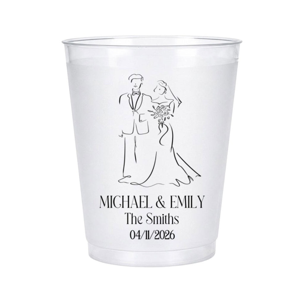 Our Wedding - Personalized Frosted Cup