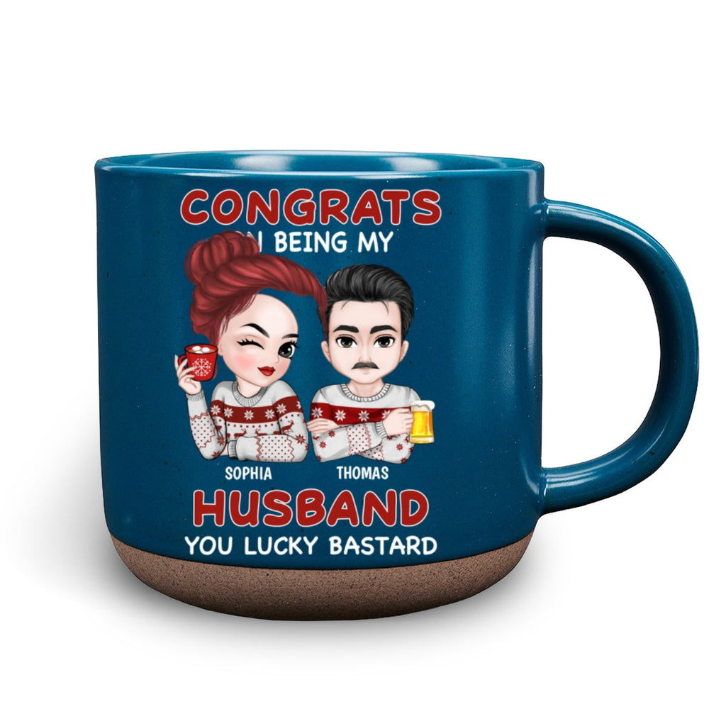 Custom Anniversary Keepsake Gifts For Couple • Love You Then - Personalized Pottery Mug