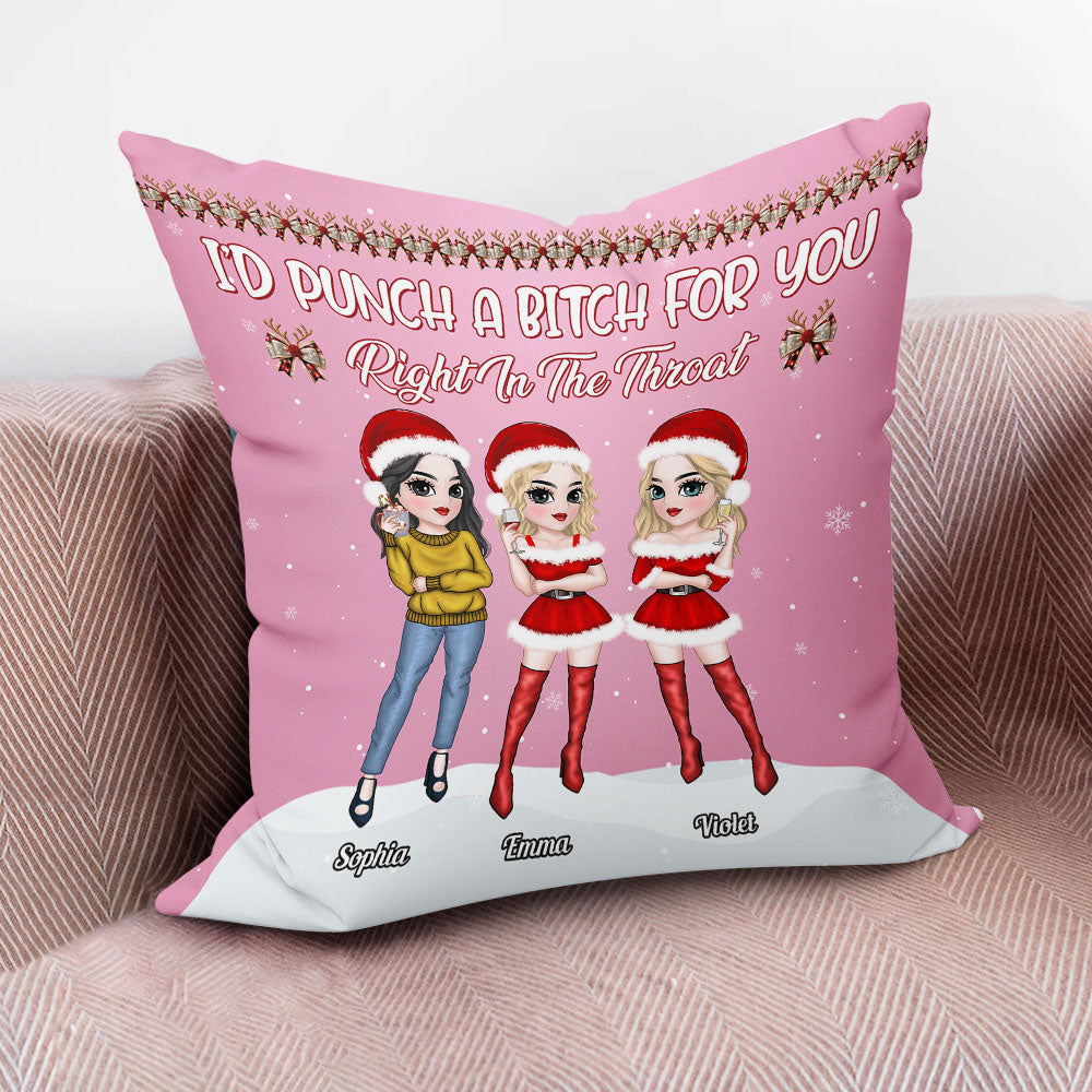 Right In The Throat - Personalized Pillow