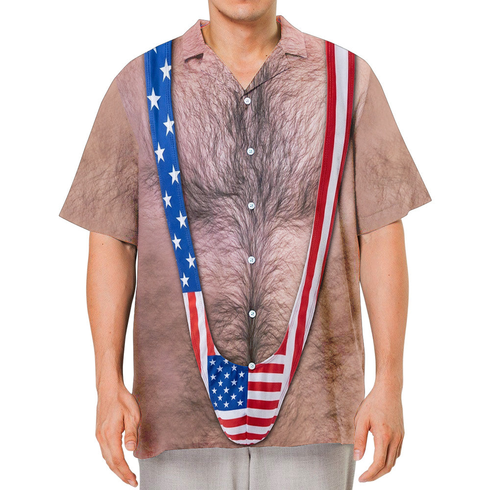 Hairy Body - Personalized Hawaiian Shirt