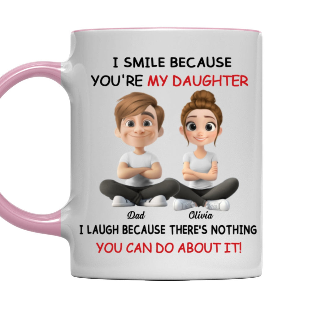 Custom Christmas & Birthday Gift for Daughter • My Daughter - Personalized Accent Mug