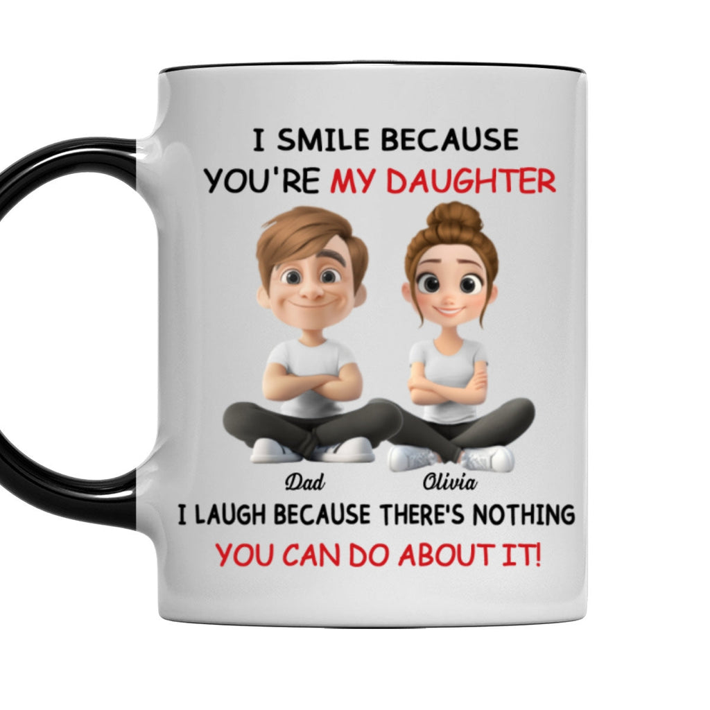 Custom Christmas & Birthday Gift for Daughter • My Daughter - Personalized Accent Mug
