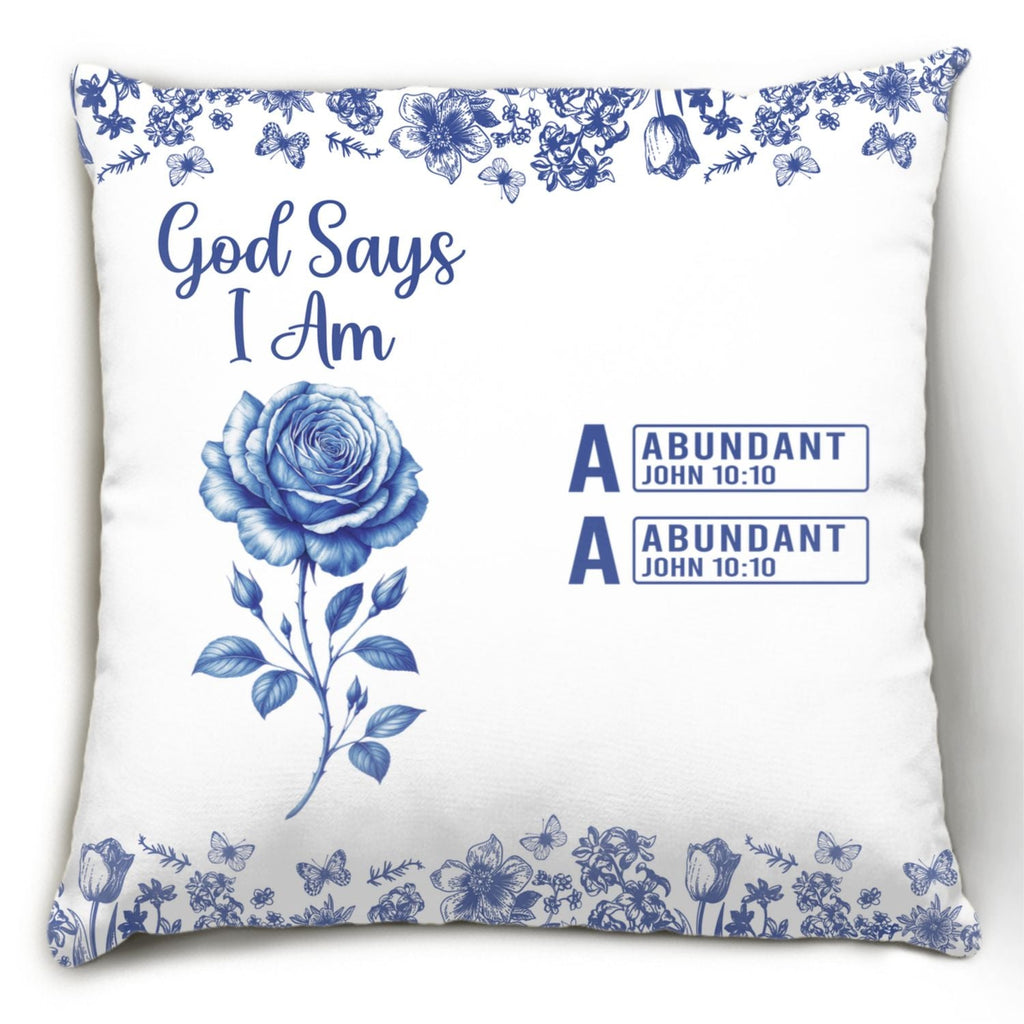 God Says You Are - Personalized Pillow