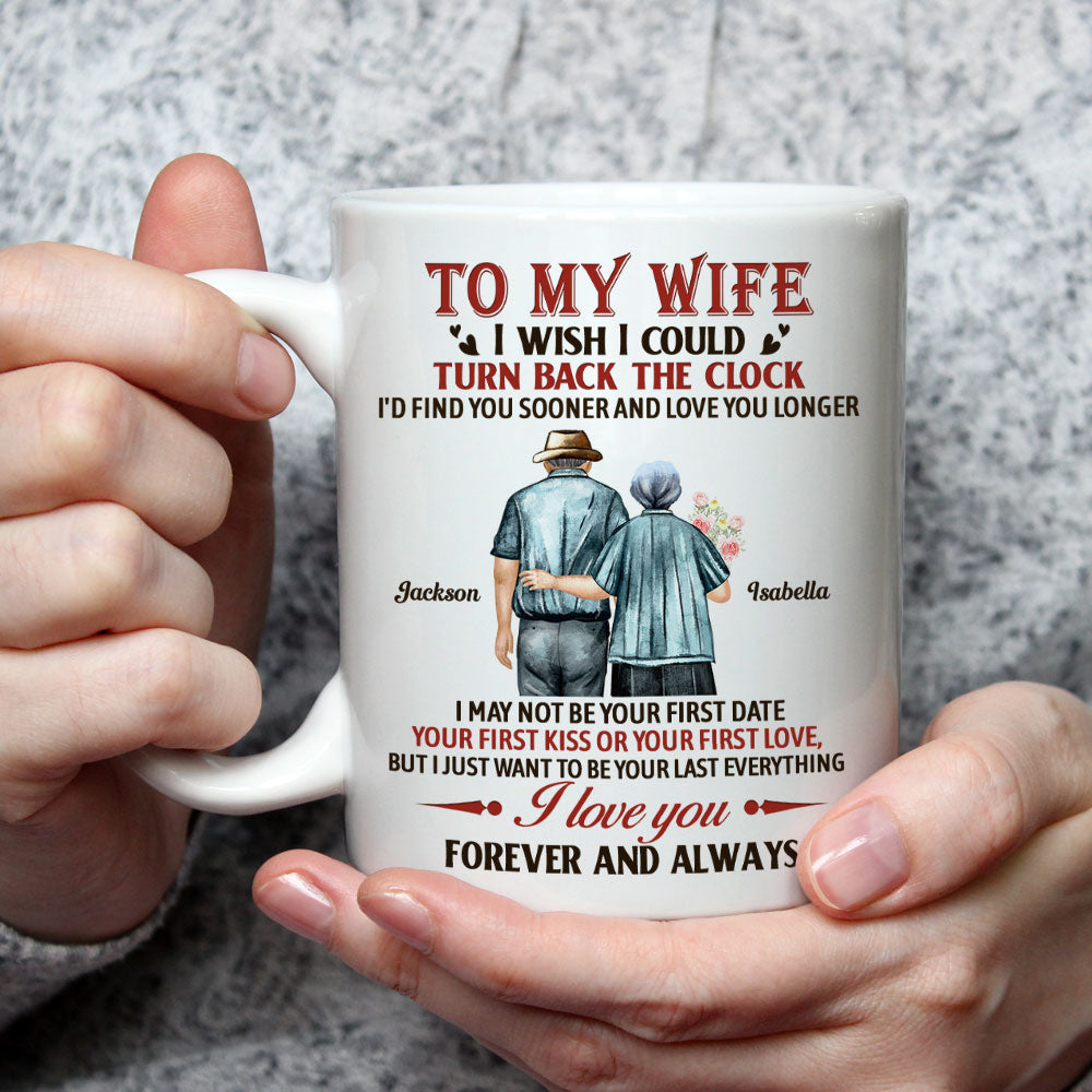 Custom Anniversary Keepsake Gifts For Couple • Forever And Always - Personalized Coffee Mug