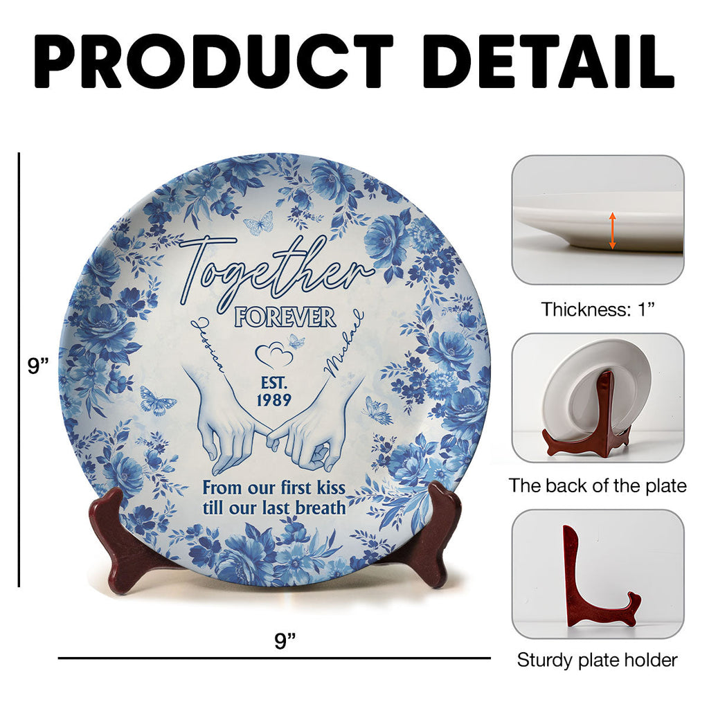 Forever With You - Personalized Plate