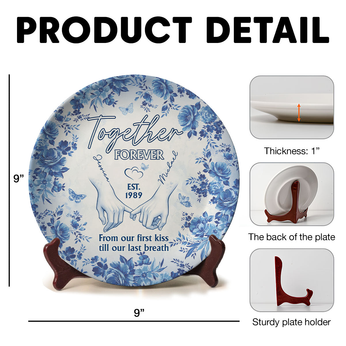 Forever With You - Personalized Plate