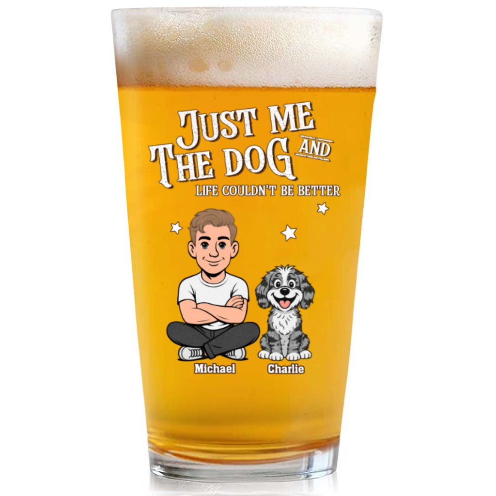 Never Be Better - Personalized Beer Glass
