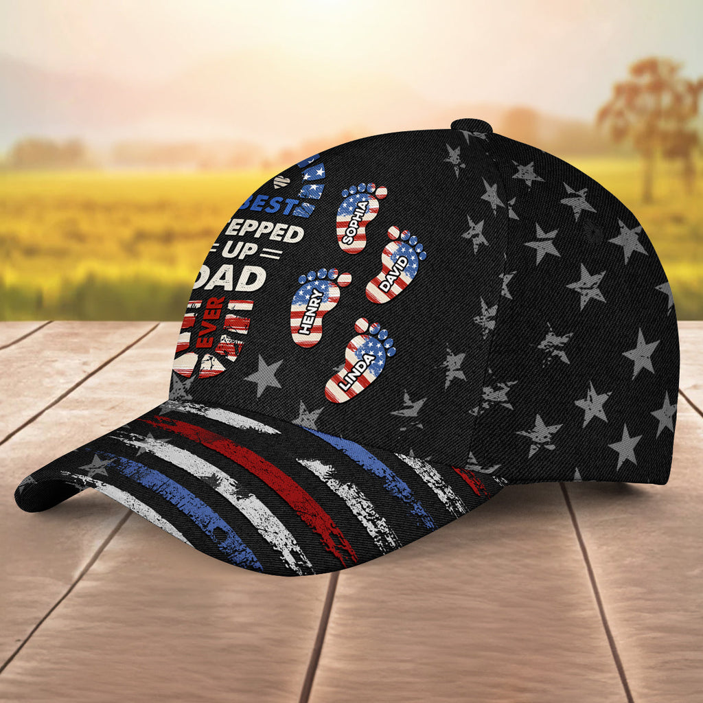 Best Bonus Dad Ever - Personalized Classic Cap