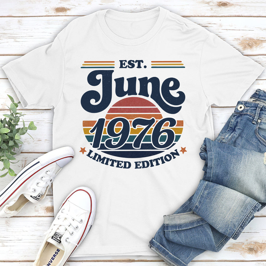 Custom Best Friend, Christmas & Birthday Friendship Keepsake Gift • Happy The Date Of Birth - Personalized Shirt