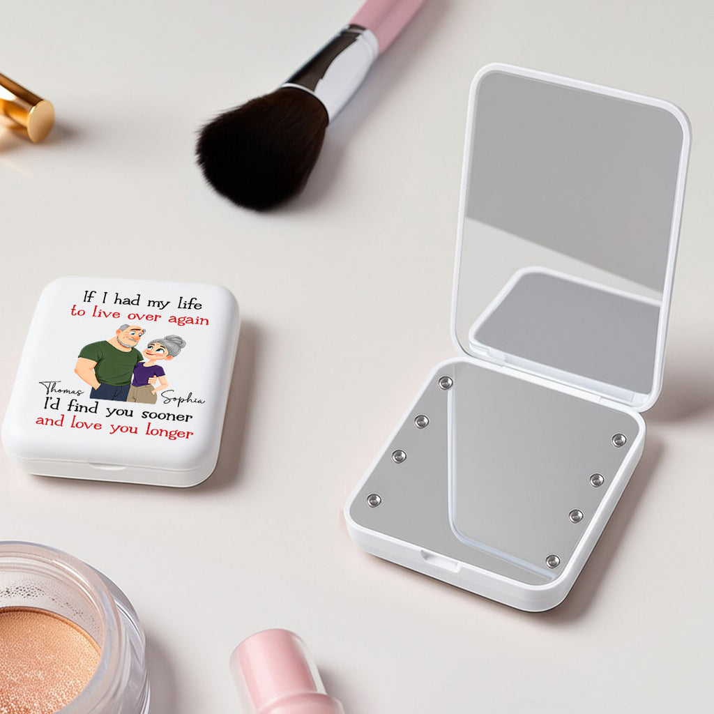 Love You So Much - Personalized LED Pocket Mirror