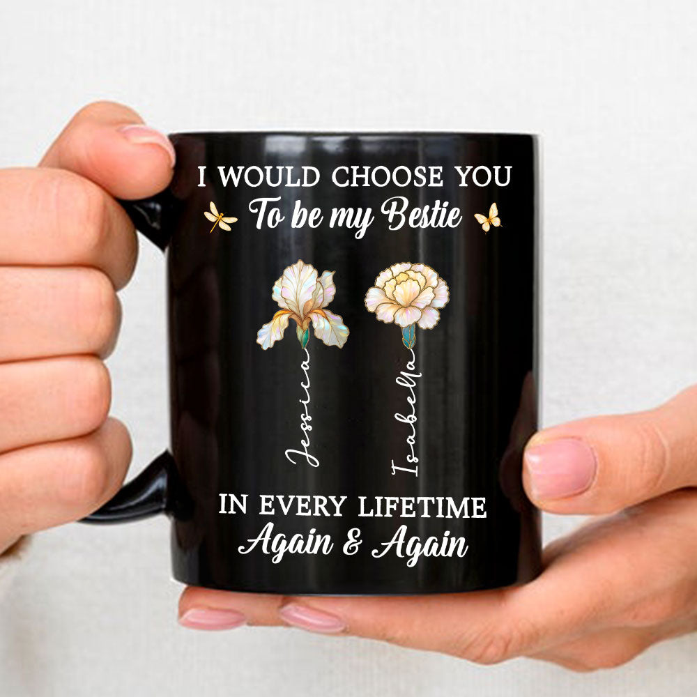 Custom Christmas & Birthday Gift For Sister • Joyful Sister Moments - Personalized Coffee Mug