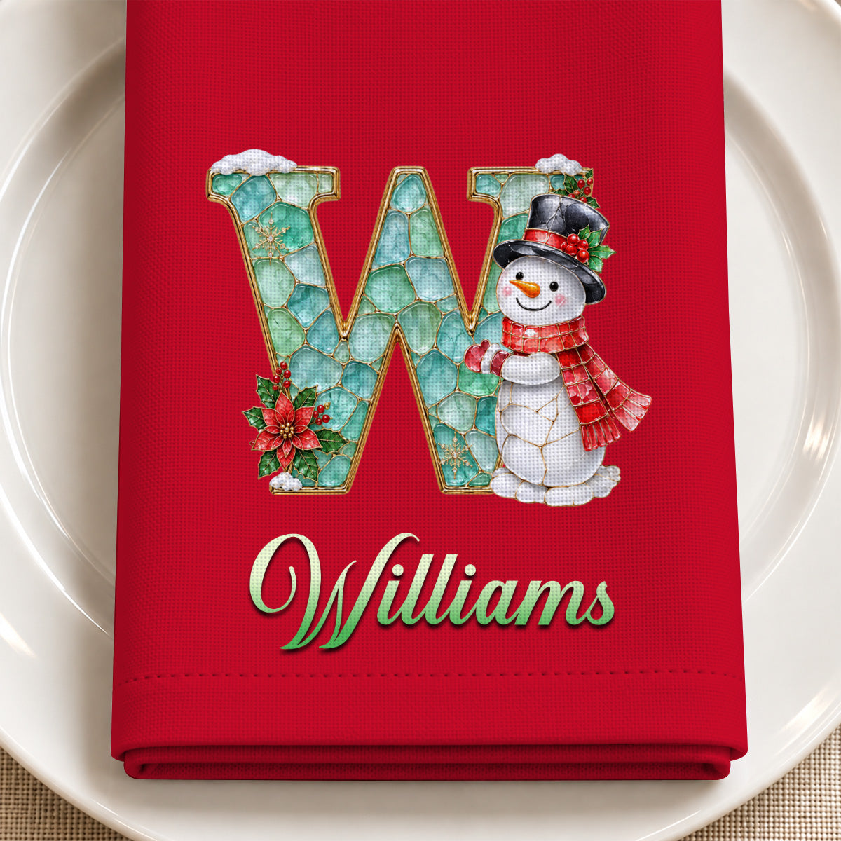 Family Party - Personalized Napkin