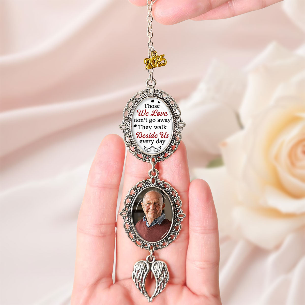 Walk Beside You Every Day - Personalized Graduation Tassel