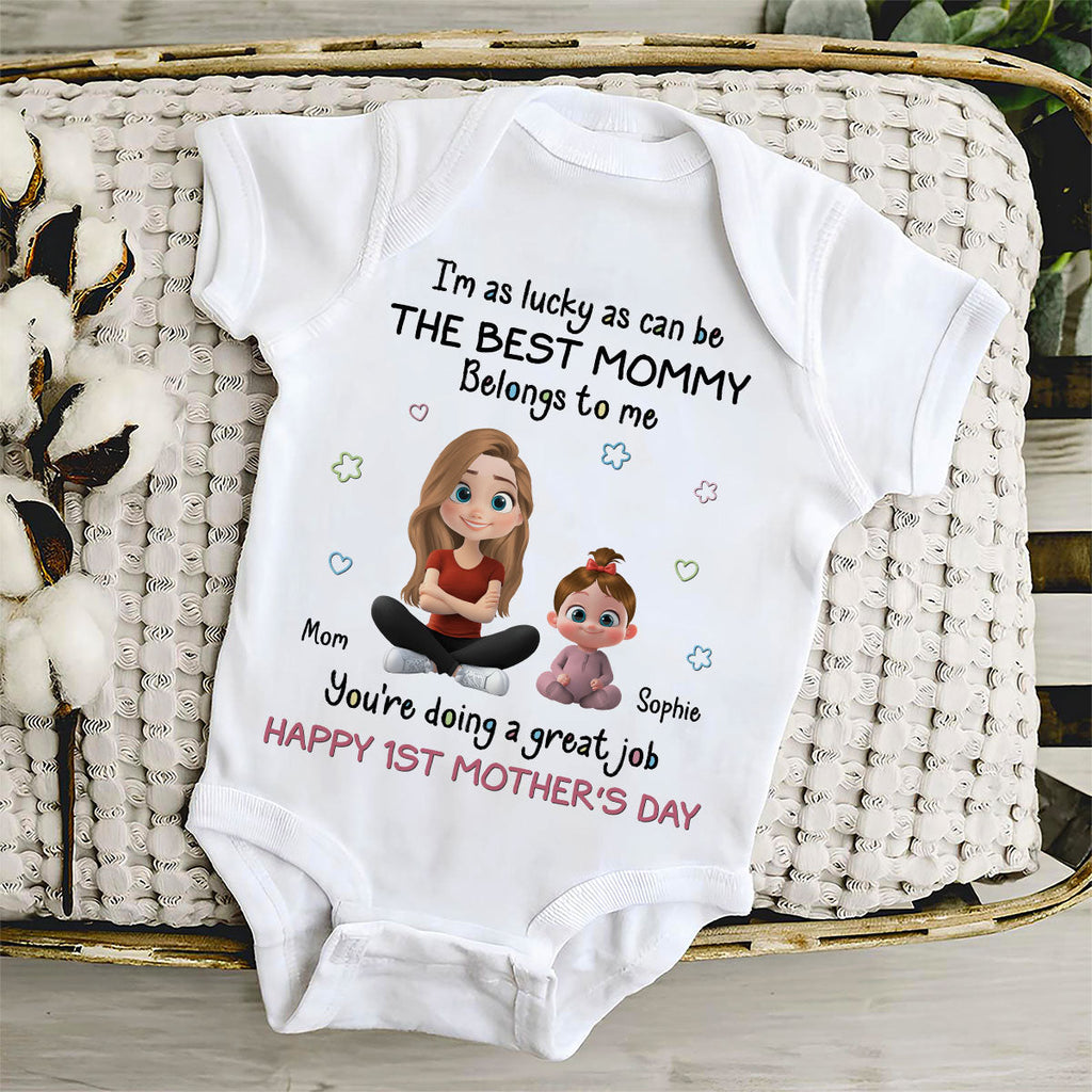 I Am Lucky - Personalized Baby Onesie