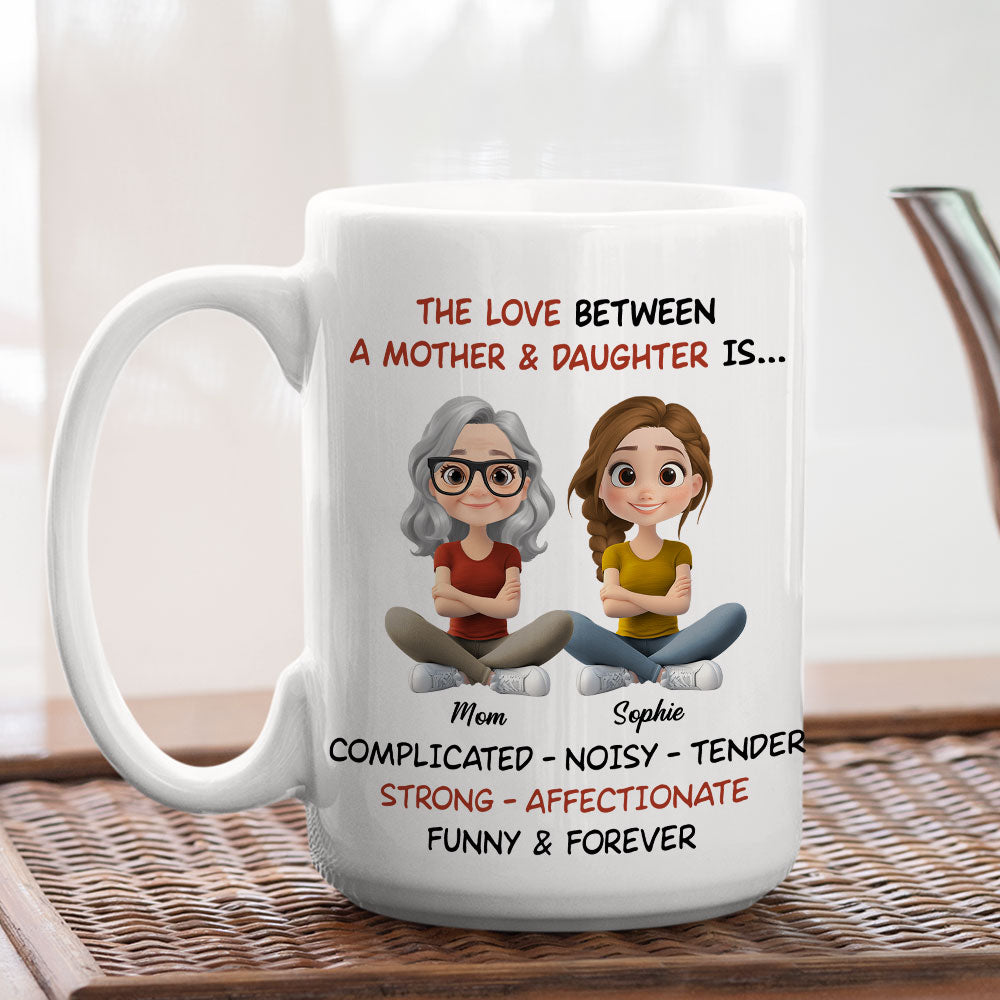 Custom Mother's Day Gift for Daughter • Complicated Noisy Tender - Personalized Coffee Mug