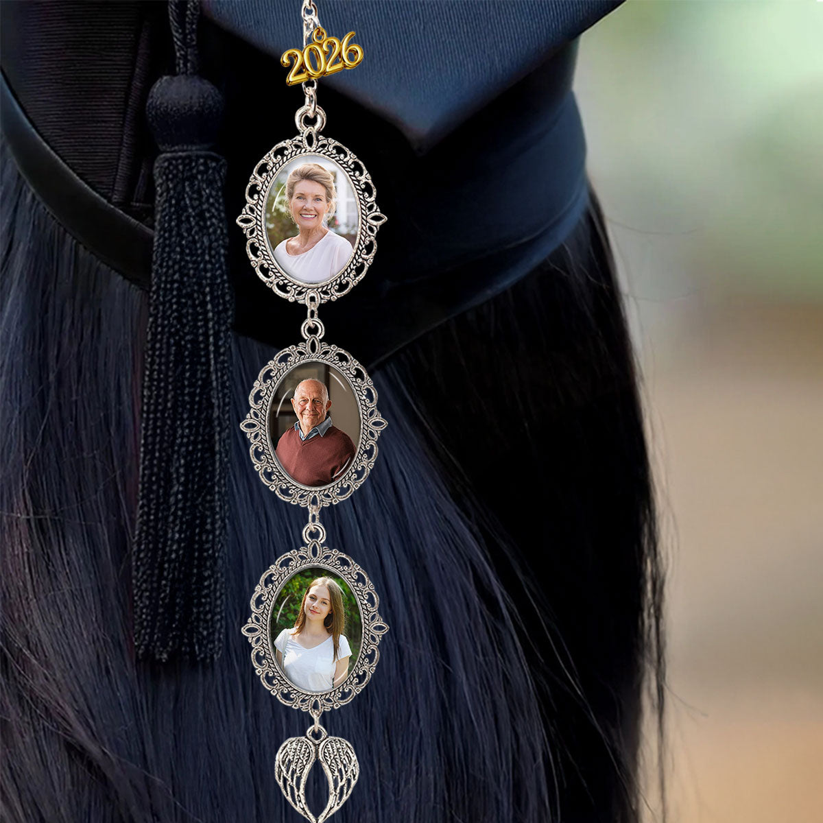 Chasing Dreams Family - Personalized Graduation Tassel