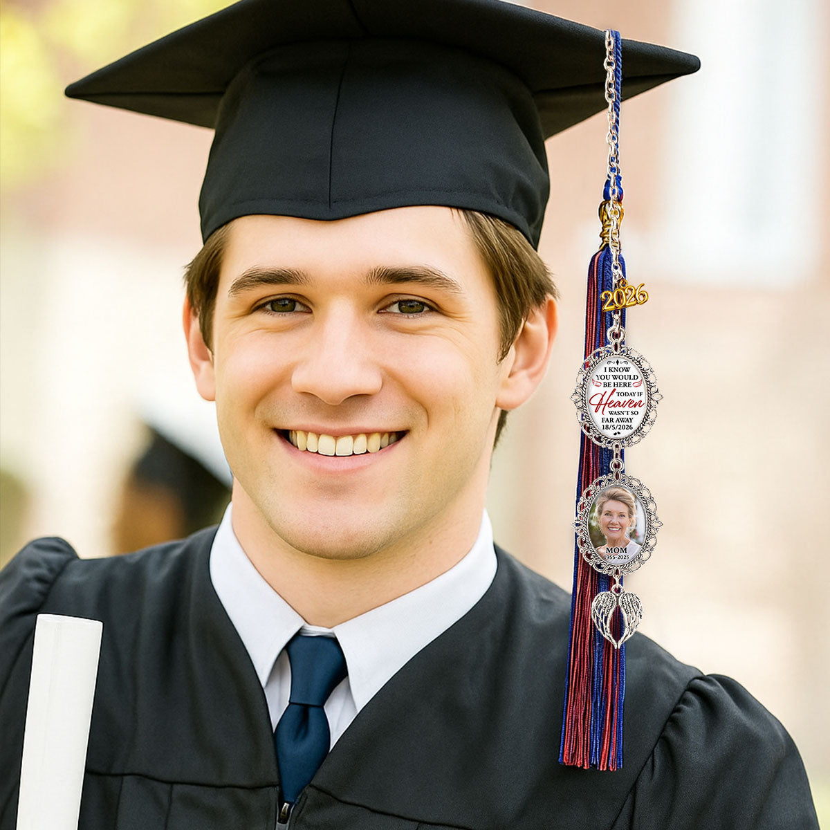 You Would Be Here Today - Personalized Graduation Tassel