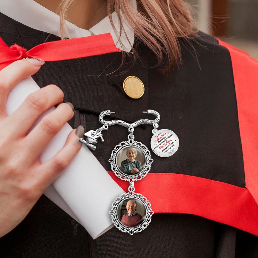 Beside You - Personalized Graduation Tassel Pin