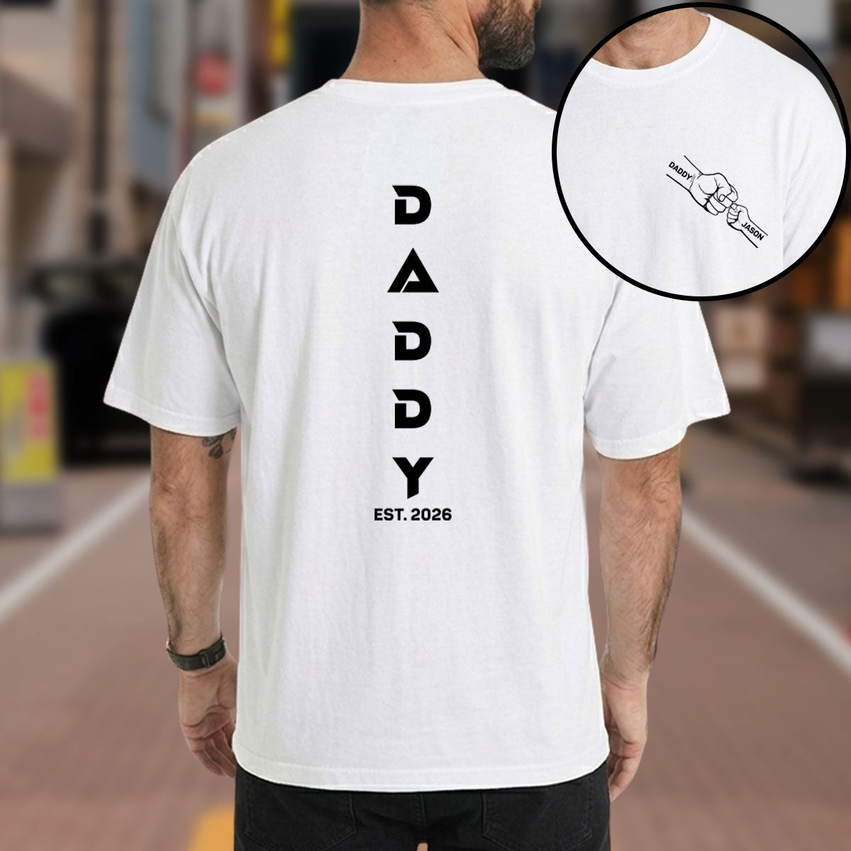 Custom Father's Day, Special Gift for Dad & Grandpa • The Best Papa - Personalized Shirt