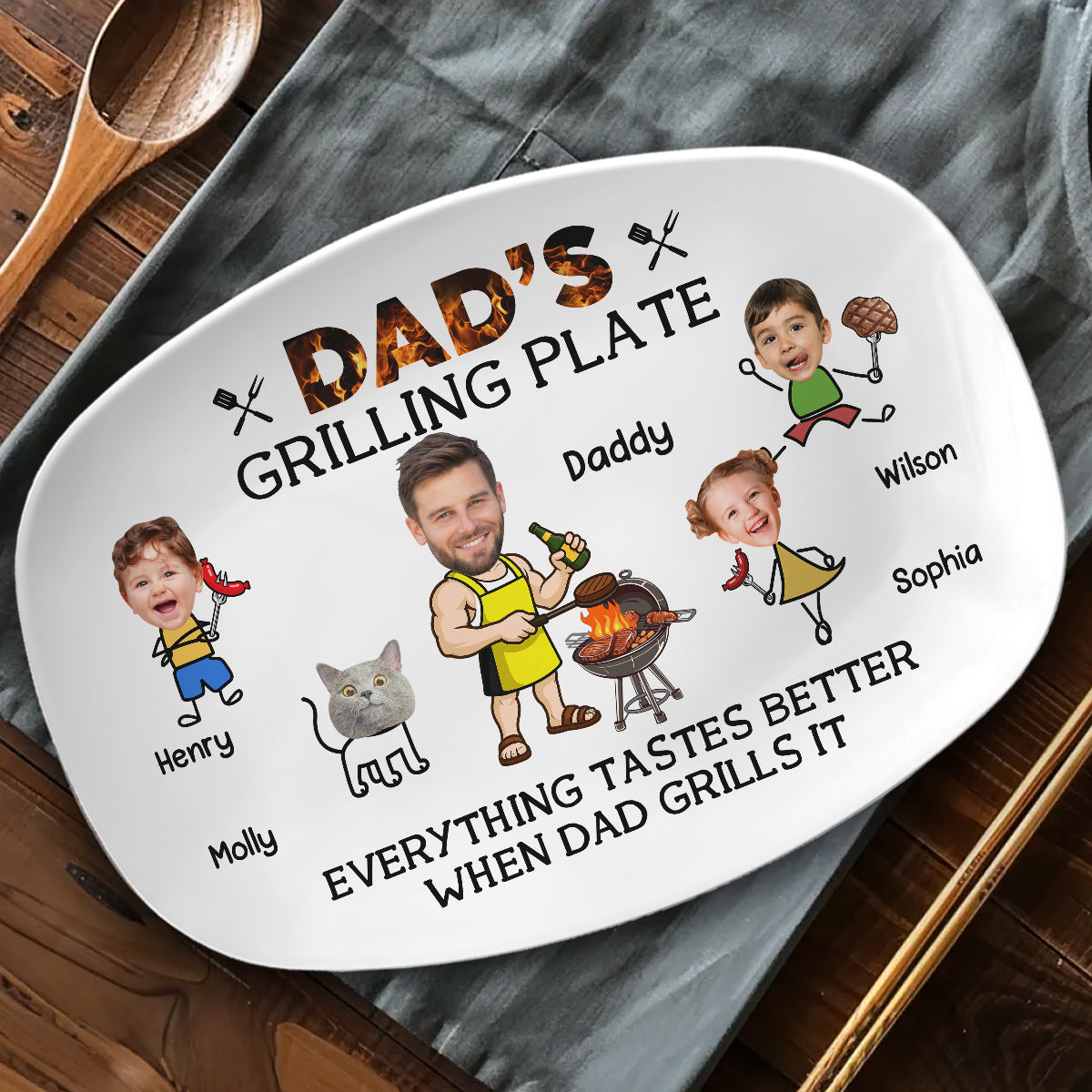 Everything Tastes Better - Personalized Platter