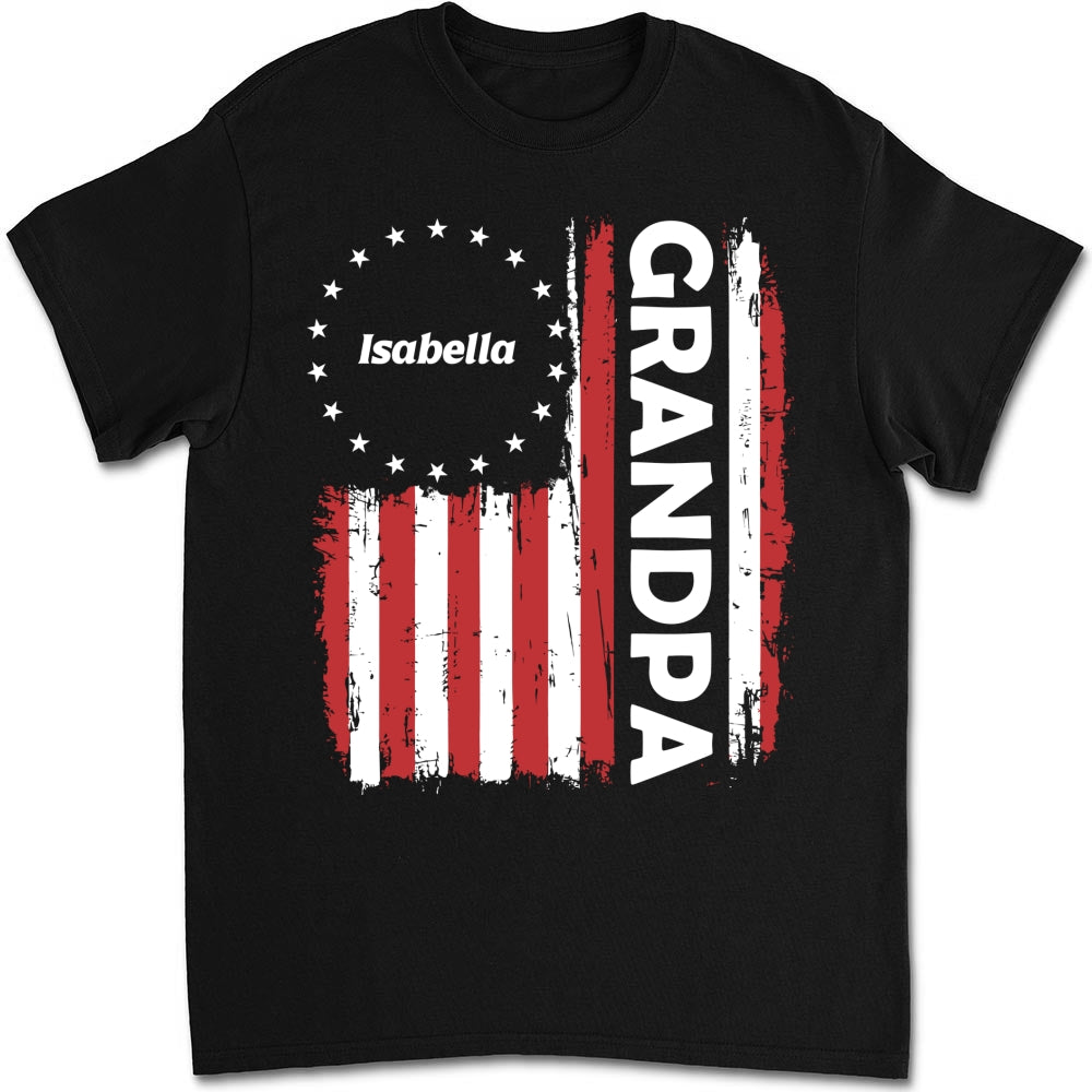 Custom Father's Day, Special Gift for Dad & Grandpa • Papa Legend - Personalized Shirt