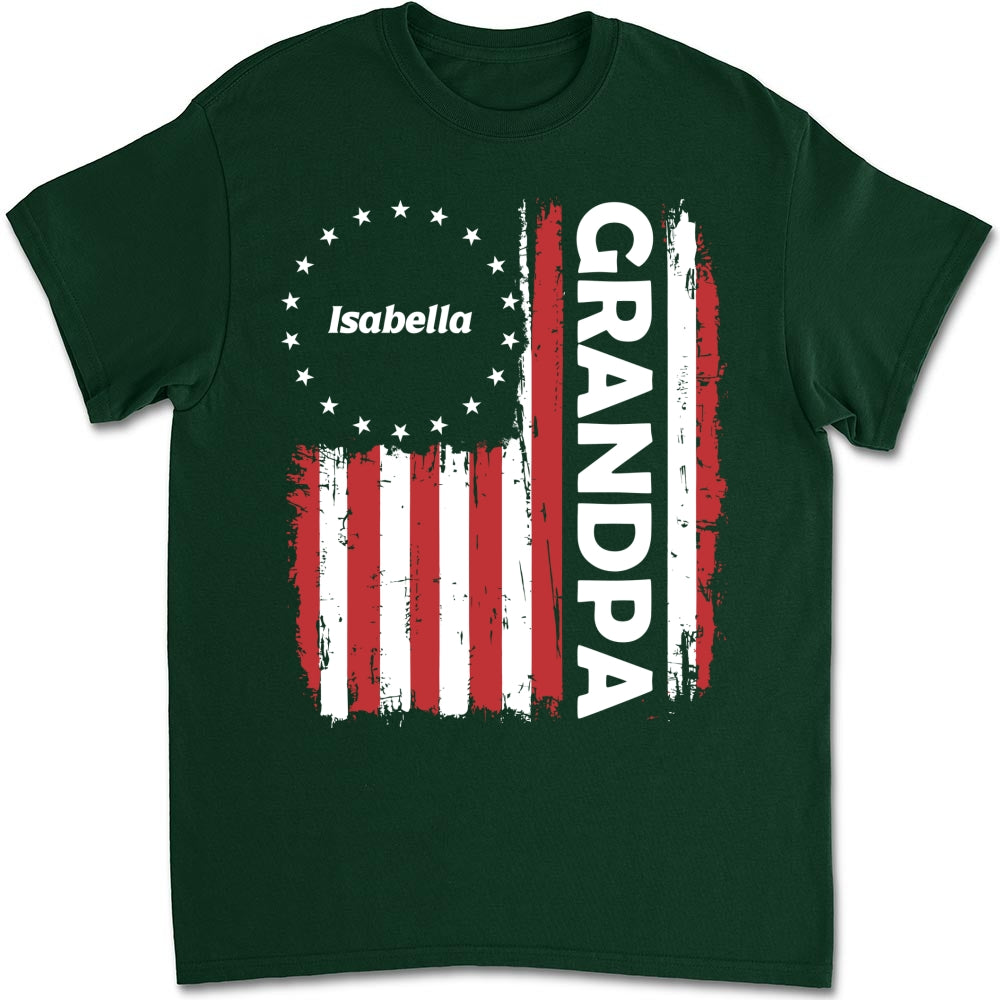 Custom Father's Day, Special Gift for Dad & Grandpa • Papa Legend - Personalized Shirt