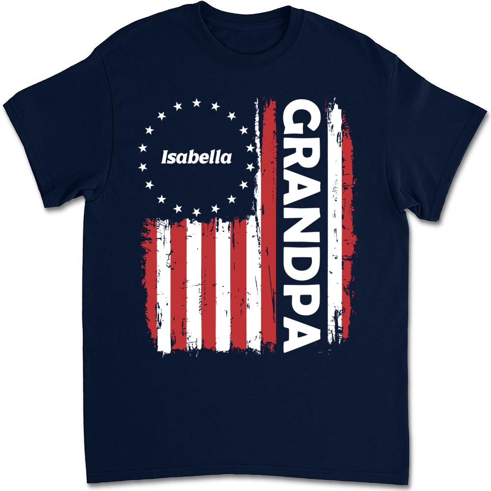 Custom Father's Day, Special Gift for Dad & Grandpa • Papa Legend - Personalized Shirt