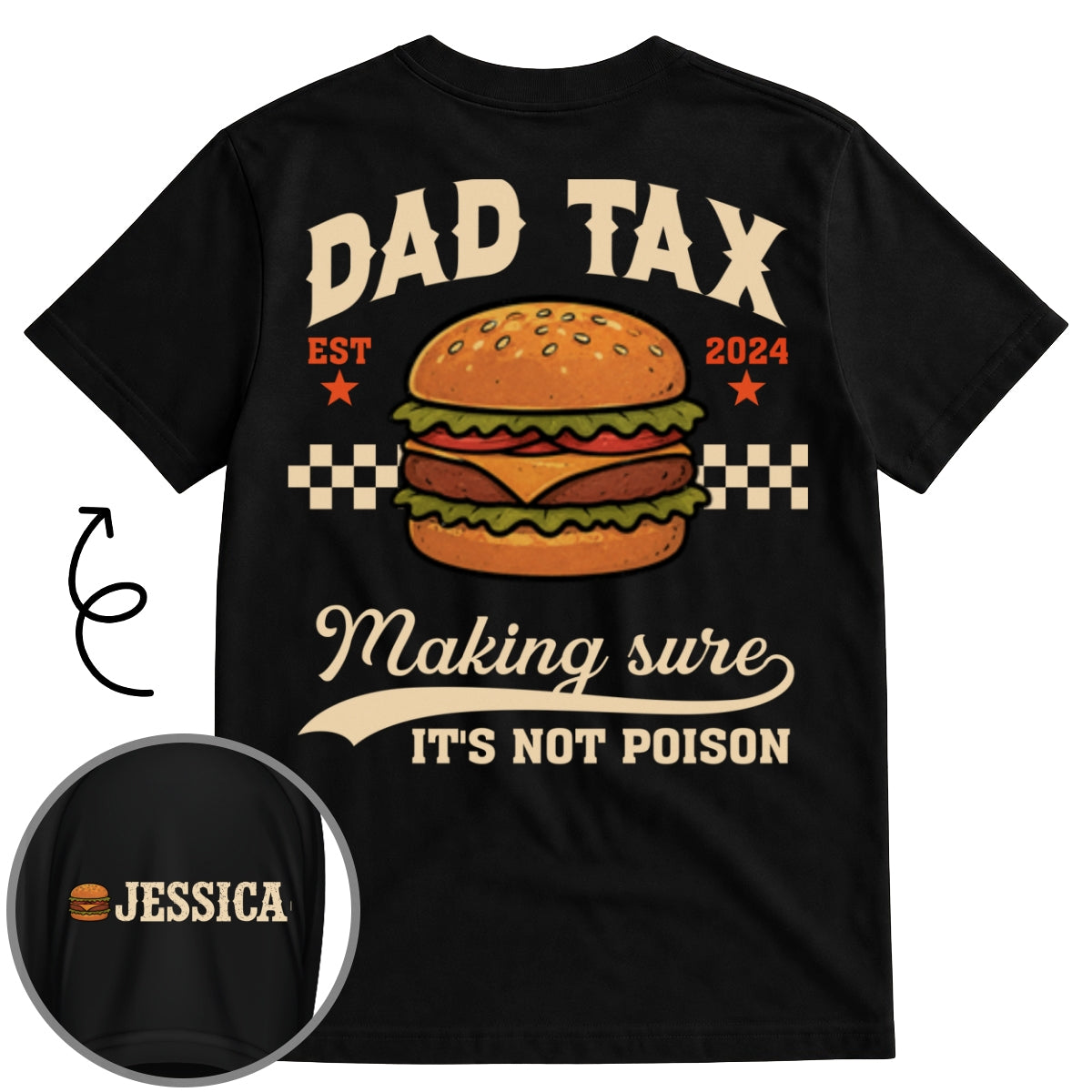 Custom Father's Day, Special Gift for Dad & Grandpa • Since Dad Make Sure - Personalized Shirt