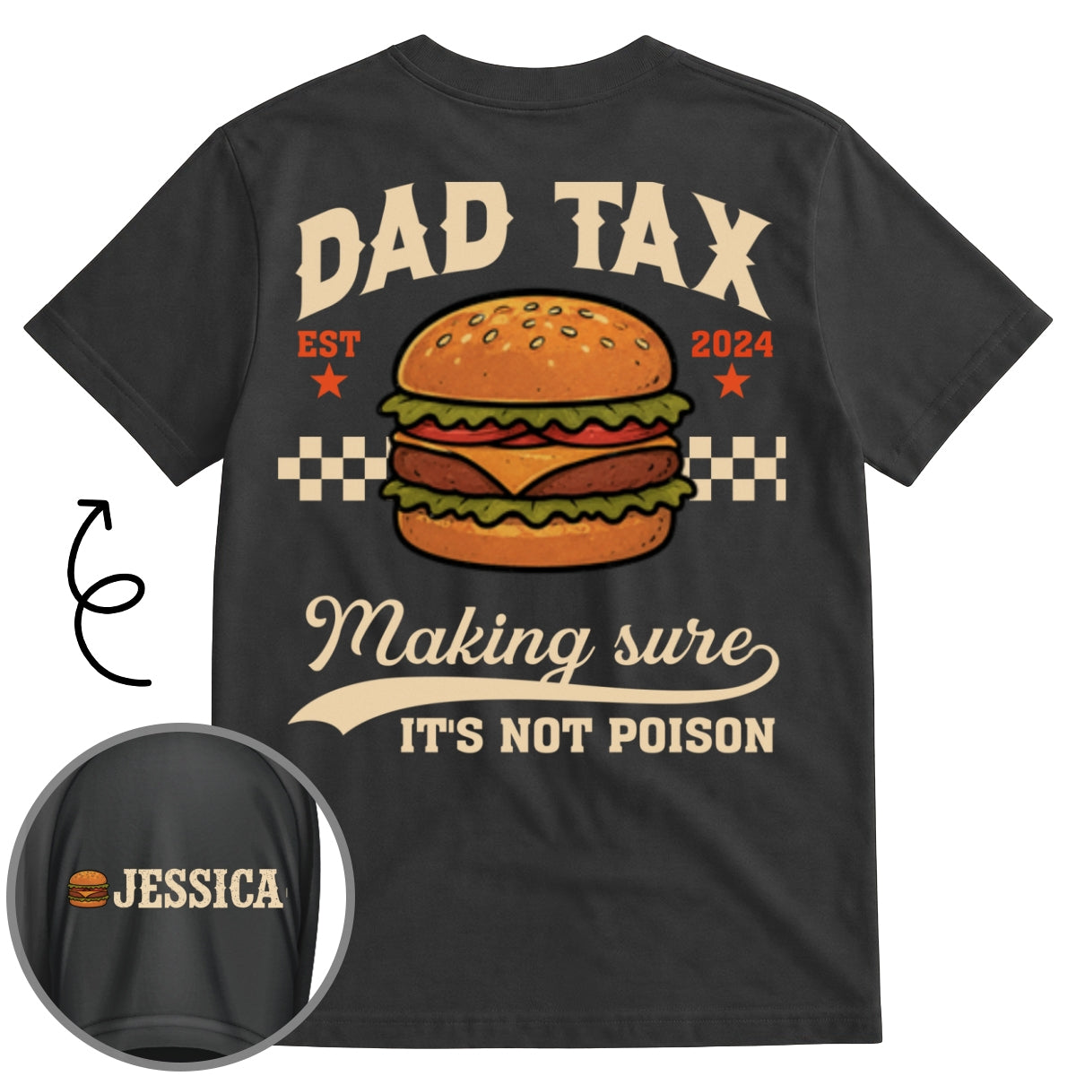 Custom Father's Day, Special Gift for Dad & Grandpa • Since Dad Make Sure - Personalized Shirt