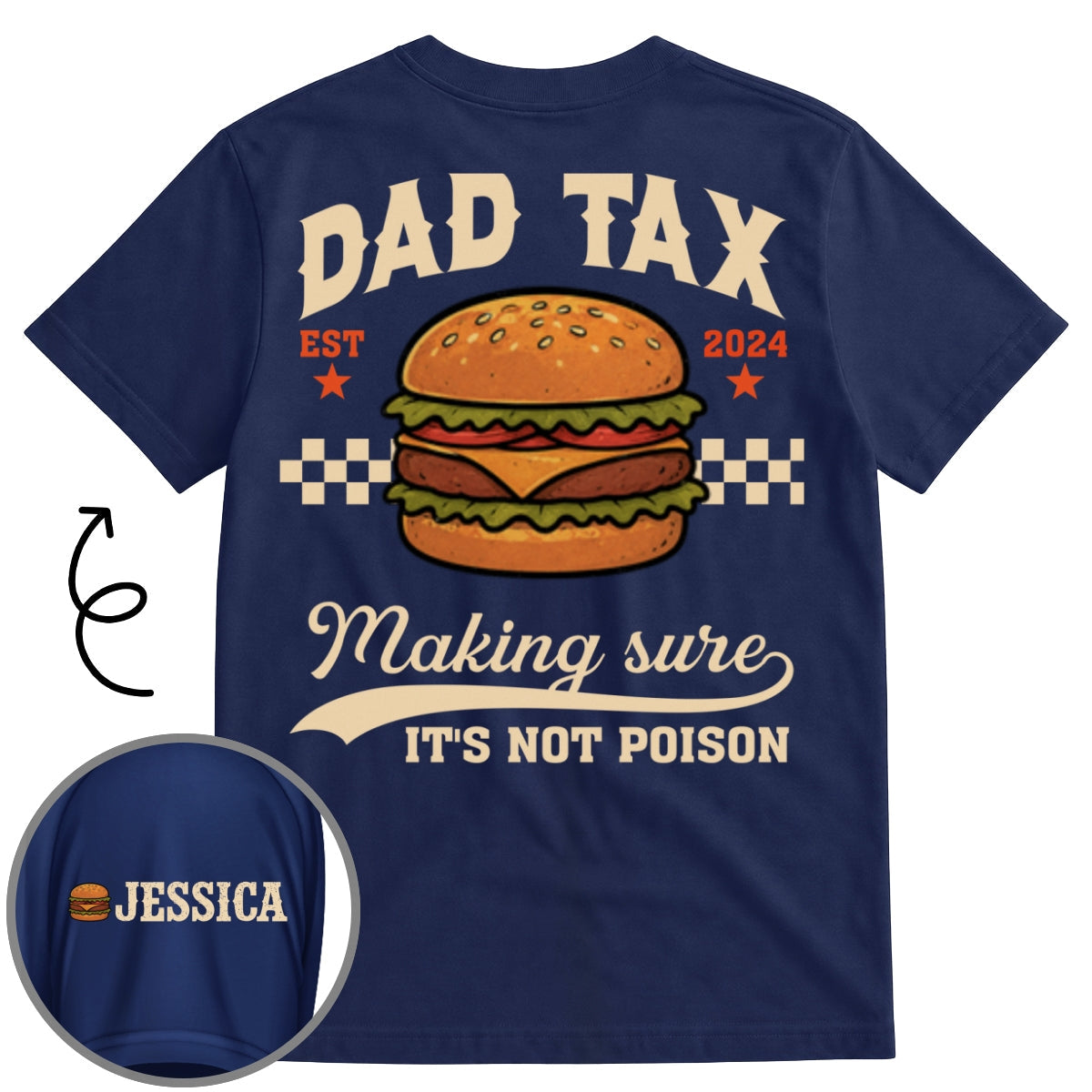 Custom Father's Day, Special Gift for Dad & Grandpa • Since Dad Make Sure - Personalized Shirt