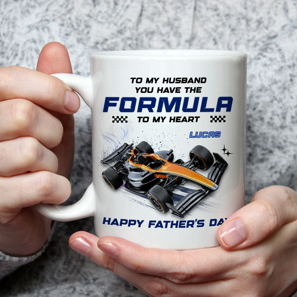 Custom Anniversary Keepsake Gifts For Couple • You Are My Grand Prix - Personalized Coffee Mug
