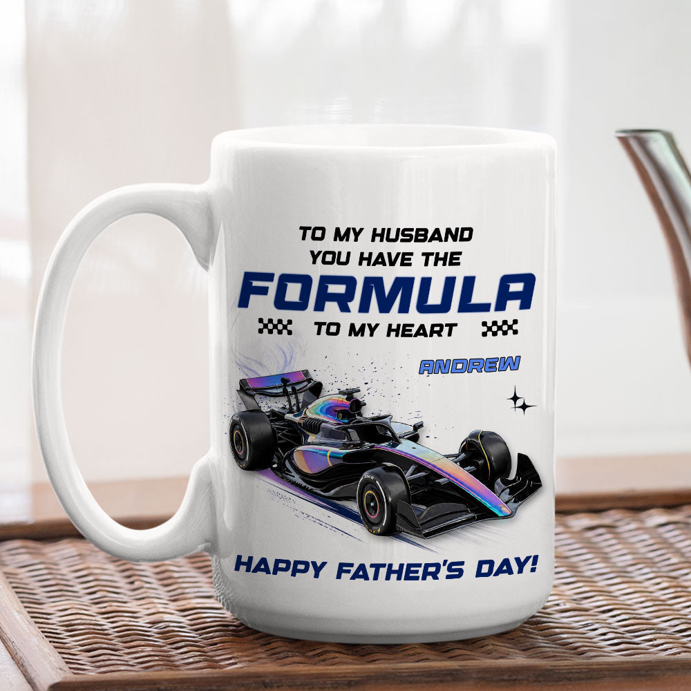 Custom Anniversary Keepsake Gifts For Couple • You Are My Grand Prix - Personalized Coffee Mug