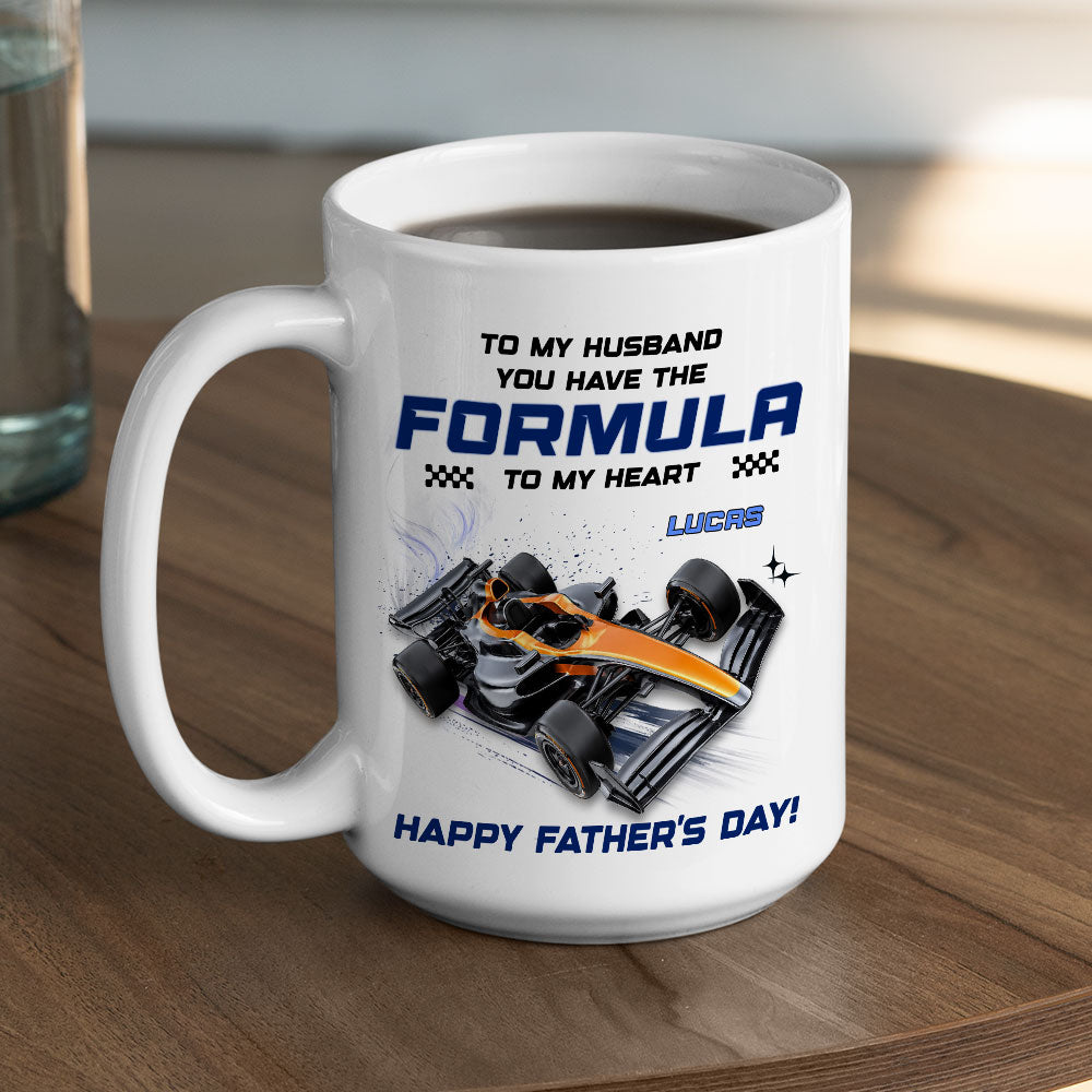 Custom Anniversary Keepsake Gifts For Couple • You Are My Grand Prix - Personalized Coffee Mug
