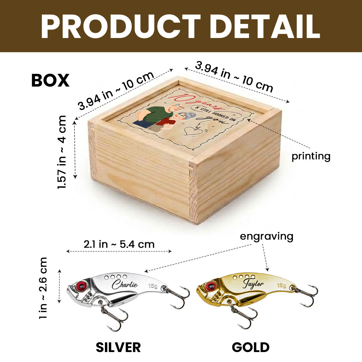 Still Hooked On You - Personalized Fishing Lure