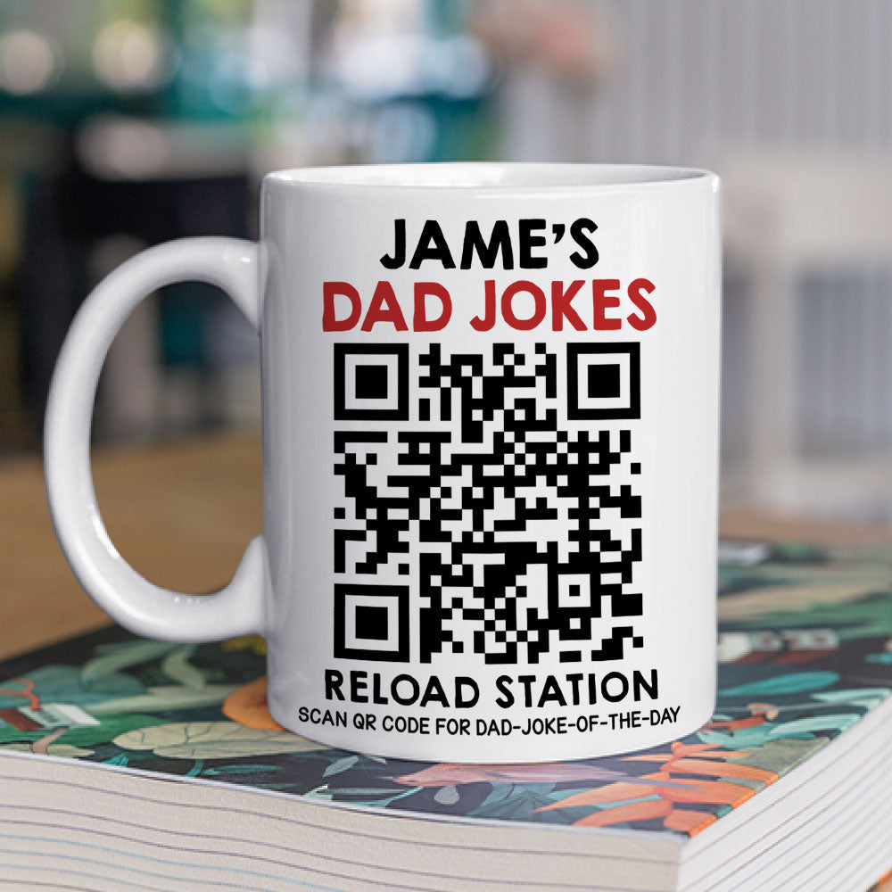 Custom Coworker, Christmas & Birthday Team Appreciation Gift • Fresh Joke Every Day - Personalized Coffee Mug